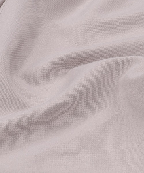 SPINNS(スピンズ)の「サイドリボンデザイン タックパンツ(スラックス・レディース・ブラック/グレイッシュベージュ/チャコール・ONESIZE)」の5枚目の写真