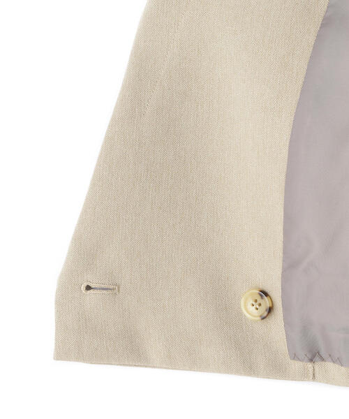 N.（N. Natural Beauty Basic）（エヌエヌナチュラルビューティーベーシック）の「◆ショートテイラージレ（ベスト・レディース・ベージュ/ブラウン・MEDIUM）」の16枚目の写真