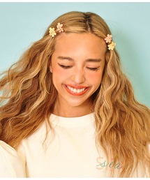 anap mimpi | 4SET フラワー ミニ ヘアクリップ(バレッタ/ヘアクリップ)