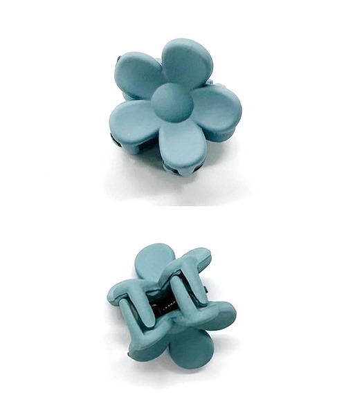 anap mimpi（アナップミンピ）の「4SET フラワー ミニ ヘアクリップ（バレッタ/ヘアクリップ・レディース・ホワイト/オレンジ/ラベンダー・FREE）」の15枚目の写真