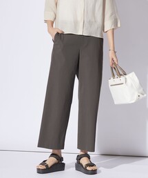 J.PRESS Ladies（J.プレス レディス）の「【洗える・吸水速乾】麻シェルドライ セミワイド パンツ（その他パンツ）」