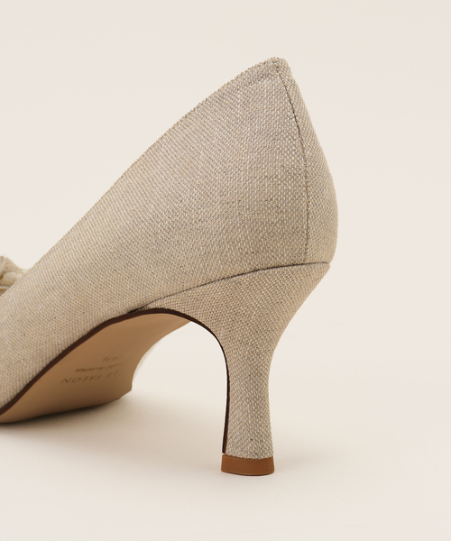 LE TALON（ルタロン）の「6.5cmオープンリボンパンプス（パンプス