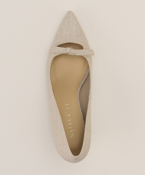 LE TALON（ルタロン）の「6.5cmオープンリボンパンプス