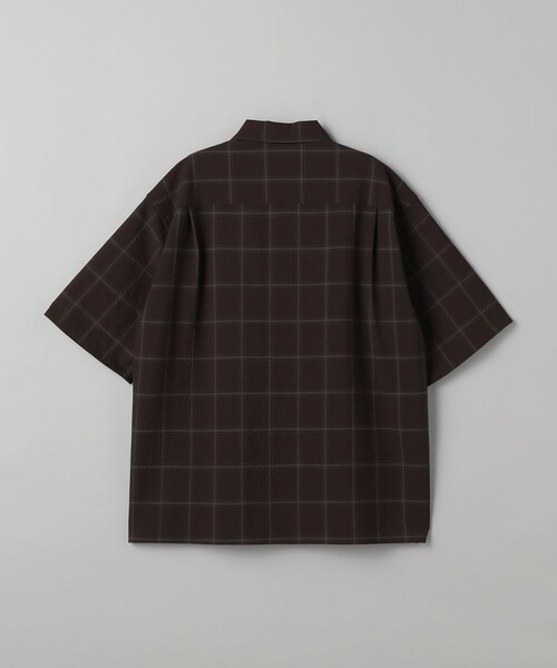 Beauty&Youth シアサッカー　チェック柄ショートスリーブセットアップ URBAN RESEARCH ITEMS｜シアサッカーチェック ショートスリーブ