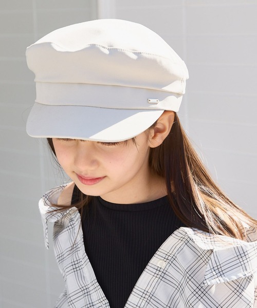 GLOBAL WORK(グローバルワーク)の「UV/抗菌DRYキャスケット/108365(キャスケット・キッズ・ブラック/グレイッシュベージュ・MEDIUM/LARGE)」の2枚目の写真