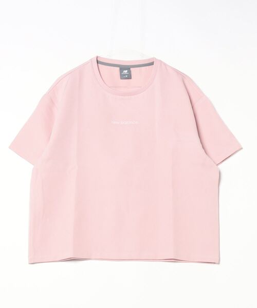 ニューバランス New Balance ウーブンショートスリーブTシャツ_（Tシャツ/カットソー）｜New Balance（ニューバランス）