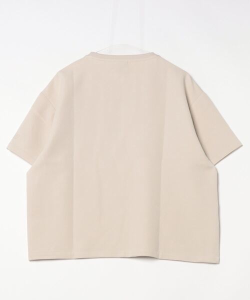 NEW BALANCE(ニューバランス)の「【別注】ニューバランス New Balance THE CITY ウーブンショートスリーブTシャツ 限定コラボ(Tシャツ/カットソー・レディース・サンドグレー/スモークピンク・S/M/L/XL)」の3枚目の写真