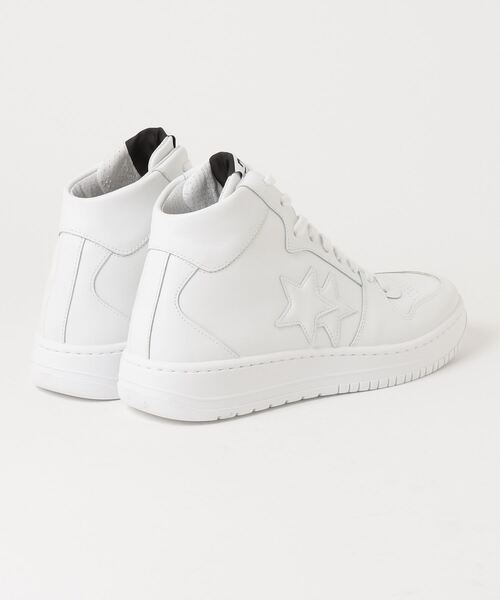 2STAR（ツースター）の「2STAR/ツースター/HI－CUTスニーカー（スニーカー・メンズ・ホワイト・43/42/41）」の3枚目の写真