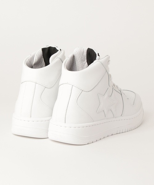 2STAR（ツースター）の「2STAR/ツースター/HI－CUTスニーカー（スニーカー・メンズ・ホワイト・43/42/41）」の2枚目の写真