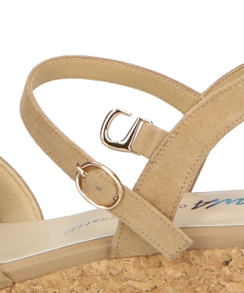 WA ORiental TRaffic（ダブルエーオリエンタルトラフィック）の「クロスウエッジサンダル/42201（サンダル・レディース・ブラック/ベージュ/グレー/ピンク・LL/3L/SS/S/M/L）」の10枚目の写真