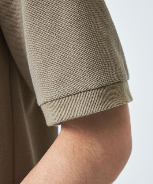green label relaxing（グリーンレーベルリラクシング）の「【WEB限定】ドライクリーン 半袖 Tシャツ -吸水速乾・抗菌-（Tシャツ/カットソー・メンズ・ブラック/オフホワイト/グレー/ダークグリーン/ベージュ/ネイビー・S/M/L/XL/XXL）」の21枚目の写真