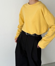 CANAL JEAN | El mar(エルマール) カラーミニ裏毛ロンT(Tシャツ/カットソー)