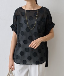 BEARDSLEY | ドットジャガードプルオーバー(シャツ/ブラウス)