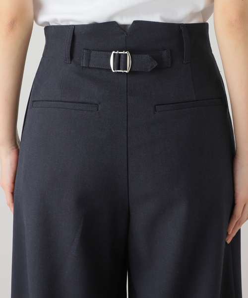 今季 新品 スピックアンドスパン ワイドタックパンツ 38 Spick & Span（スピックアンドスパン）の「ワイドタックパンツ
