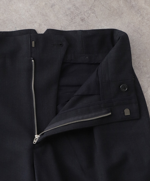 Spick & Span(スピックアンドスパン)の「ワイドタックパンツ(スラックス・レディース・アイボリー/ネイビー/キャメル・36/38)」の12枚目の写真
