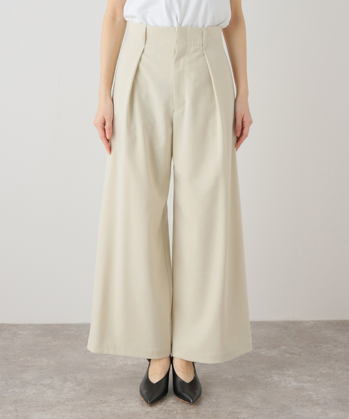 Spick & Span（スピックアンドスパン）の「ワイドタックパンツ