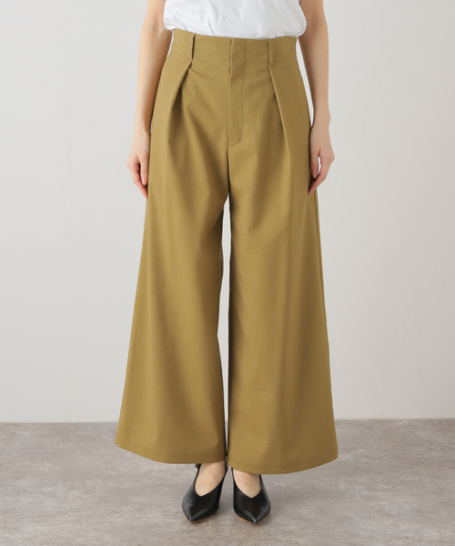 Spick & Span（スピックアンドスパン）の「ワイドタックパンツ