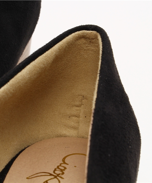 CIAOPANIC（チャオパニック）の「【Ciaopanic】　スウェードタッチパンプス（パンプス・レディース・ブラック/ネイビー/ベージュ・36/37/38）」の6枚目の写真