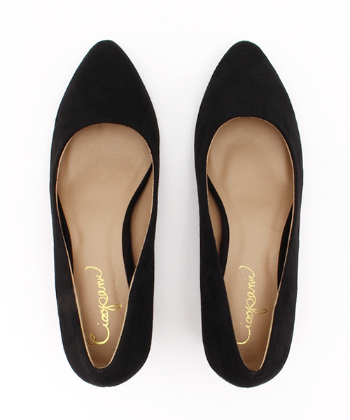 CIAOPANIC（チャオパニック）の「【Ciaopanic】　スウェードタッチパンプス（パンプス・レディース・ブラック/ネイビー/ベージュ・36/37/38）」の8枚目の写真