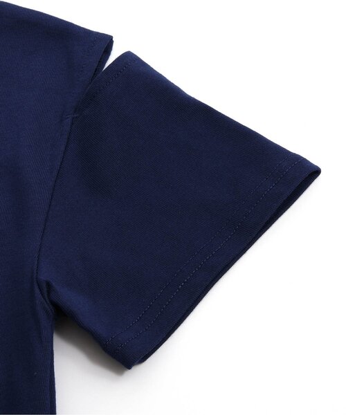 algy（アルジー）の「【接触冷感・吸水速乾】ラインリブオーロラロゴワンピ（ワンピース・キッズ・ネイビー/オフホワイト/ブラック・XX-SMALL/X-SMALL/SMALL/MEDIUM）」の11枚目の写真