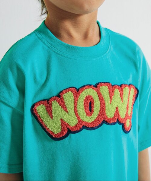 BREEZE（ブリーズ）の「【リンク】ロゴサガラワッペンTシャツ_一部WEB限定サイズ（Tシャツ/カットソー・キッズ・グリーン/ブルー/イエロー/パープル/レッド/ピンク・100/150/140/130/120/110/90/80）」の18枚目の写真