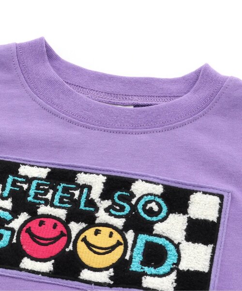 BREEZE（ブリーズ）の「【リンク】ロゴサガラワッペンTシャツ_一部WEB限定サイズ（Tシャツ/カットソー・キッズ・グリーン/ブルー/イエロー/パープル/レッド/ピンク・100/150/140/130/120/110/90/80）」の20枚目の写真
