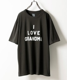 I LOVE GLANDMA T-SHIRT / アイ ラブ グランマ ロゴ Tシャツ