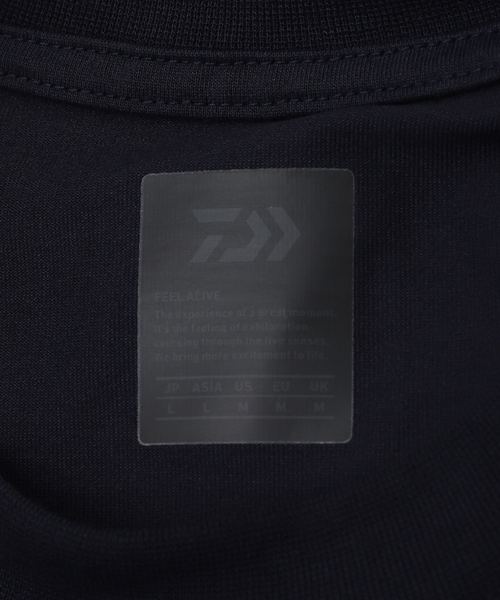 DAIWA PIER39(ダイワピア39)の「DAIWA PIER39 TECH DRAWSTRING S/S TEE BE-41024(Tシャツ/カットソー・メンズ・ブラック/ネイビー/ホワイト・SMALL/MEDIUM/LARGE)」の6枚目の写真