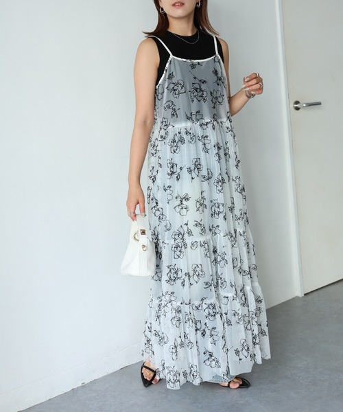 DOLCE & GABBANA レディース 花柄 キャミ ワンピース DOLCE & GABBANA レディース 花柄 キャミ ワンピース