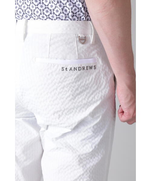 ST ANDREWS ストライプパンツ ホワイト 楽天市場】【SALE／60%OFF】St ANDREWS サッカーストライプ