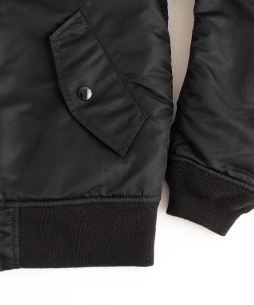 BEAUTY&YOUTH UNITED ARROWS（ビューティーアンドユースユナイテッドアローズ）の「BY∵ ALPHA MA-1◆（MA-1・レディース・ブラック/オリーブ・FREE）」の11枚目の写真