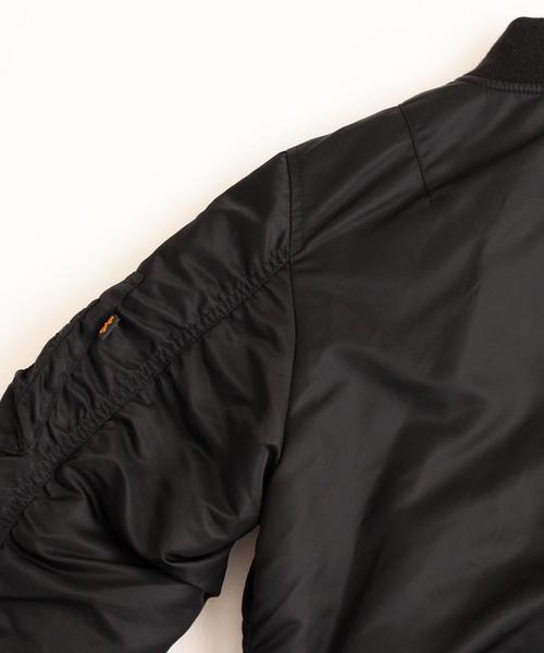 BEAUTY&YOUTH UNITED ARROWS（ビューティーアンドユースユナイテッドアローズ）の「BY∵ ALPHA MA-1◆（MA-1・レディース・ブラック/オリーブ・FREE）」の12枚目の写真