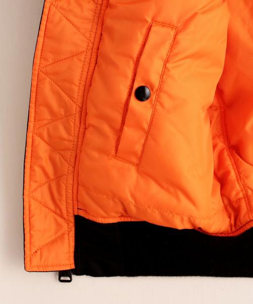 BEAUTY&YOUTH UNITED ARROWS（ビューティーアンドユースユナイテッドアローズ）の「BY∵ ALPHA MA-1◆（MA-1・レディース・ブラック/オリーブ・FREE）」の3枚目の写真