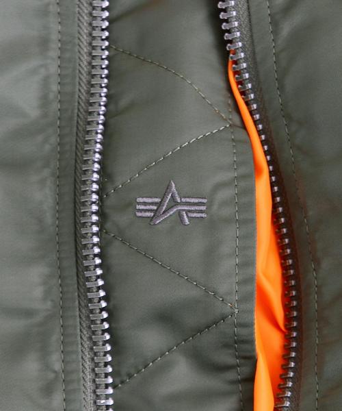 BEAUTY&YOUTH UNITED ARROWS（ビューティーアンドユースユナイテッドアローズ）の「BY∵ ALPHA MA-1◆（MA-1・レディース・ブラック/オリーブ・FREE）」の5枚目の写真