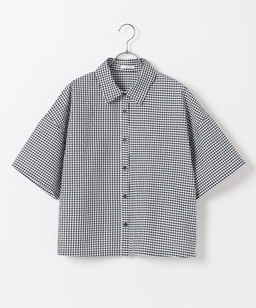 Honeys（ハニーズ）の「ゆるシャツ（シャツ/ブラウス・レディース・グレー系その他/オレンジ系その他/カーキ系/ホワイト系その他・L/M/S）」の15枚目の写真