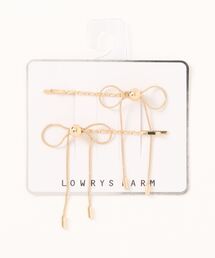 LOWRYS FARM | ２Ｐリボンピン 127296(ヘアピン)