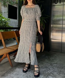 one after another NICE CLAUP | バックリボンワンピース/WEB限定アイテム/リバイバル(ワンピース)