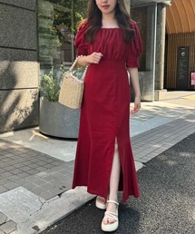バックリボンワンピース/WEB限定アイテム/リバイバル