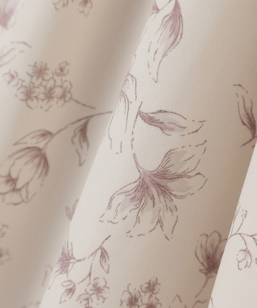 Honeys（ハニーズ）の「後リボンワンピース（ワンピース・レディース・ベージュ系その他/グレー系その他/グリーン系その他・3L/LL/L/M/S）」の14枚目の写真