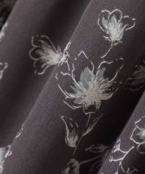 Honeys（ハニーズ）の「後リボンワンピース（ワンピース・レディース・ベージュ系その他/グレー系その他/グリーン系その他・3L/LL/L/M/S）」の16枚目の写真