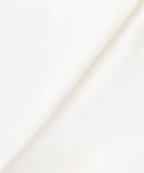 SLOBE IENA（スローブイエナ）の「《追加》ラミージョーゼットジャケット（テーラードジャケット・レディース・ブラック/ホワイト/ベージュ・FREE）」の4枚目の写真