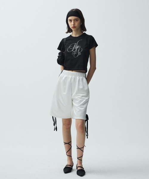 Midnight Move(ミッドナイトムーブ)の「Midnight Move/CUBIC T(Tシャツ/カットソー・レディース・ホワイト/ピンク/ブラック・FREE)」の19枚目の写真