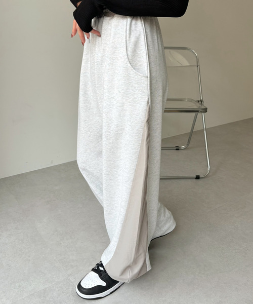 Ada.(エイダ)の「ナイロン スウェット ニッカパンツ(スウェットパンツ・レディース・ネイビー系/グレー系その他/パープル系その他・FREE)」の15枚目の写真