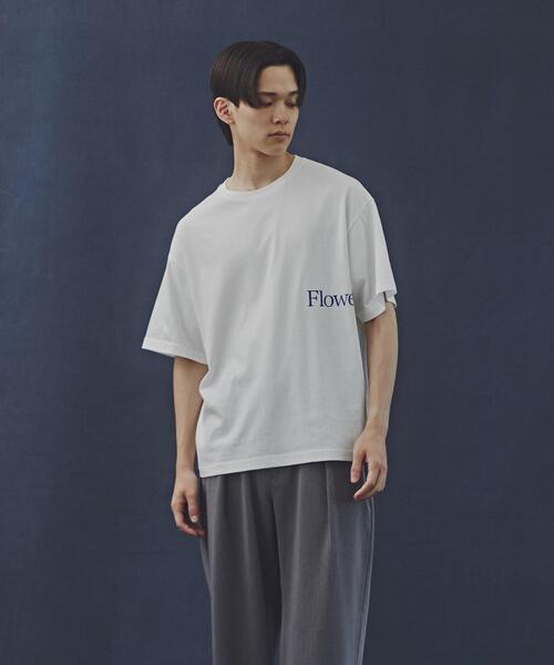 NANO universe(ナノユニバース)の「「Commonuse」ヴィンテージライク ”Flowers” Tシャツ(Tシャツ/カットソー・メンズ・ホワイト/チャコール・L/M)」の19枚目の写真