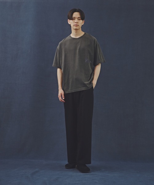 NANO universe(ナノユニバース)の「「Commonuse」ヴィンテージライク ”Flowers” Tシャツ(Tシャツ/カットソー・メンズ・ホワイト/チャコール・L/M)」の12枚目の写真