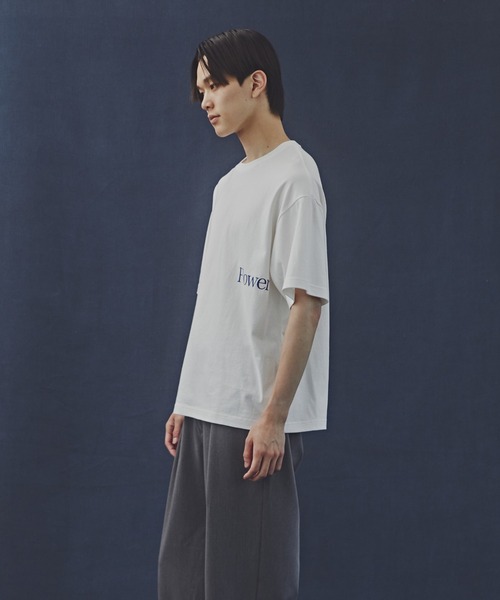 NANO universe(ナノユニバース)の「「Commonuse」ヴィンテージライク ”Flowers” Tシャツ(Tシャツ/カットソー・メンズ・ホワイト/チャコール・L/M)」の7枚目の写真