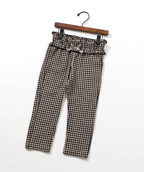 Seraph（セラフ）の「リップル天竺スクールパンツ（その他パンツ・キッズ・ブラック/ブラウン/グレー/ラベンダー/ローズ・70/80/90/95/100/110/120/130/140）」の3枚目の写真