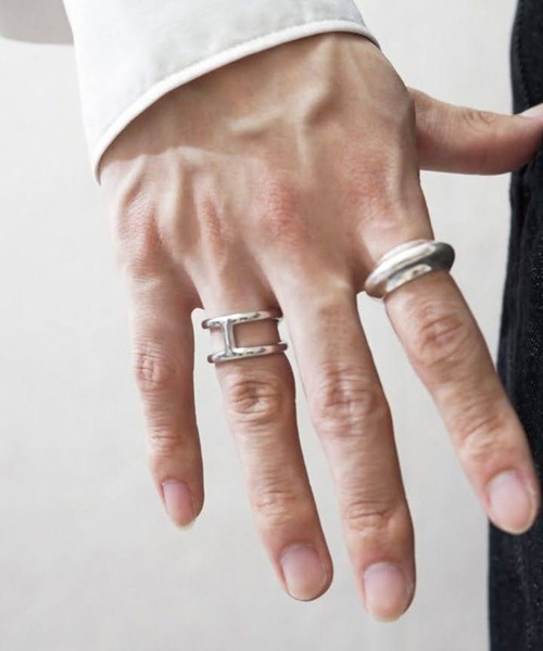 SBG（エスビー）の「インフルエンサーTakiコラボ SBG オープンリング（リング・メンズ・シルバー・FREE）」の9枚目の写真