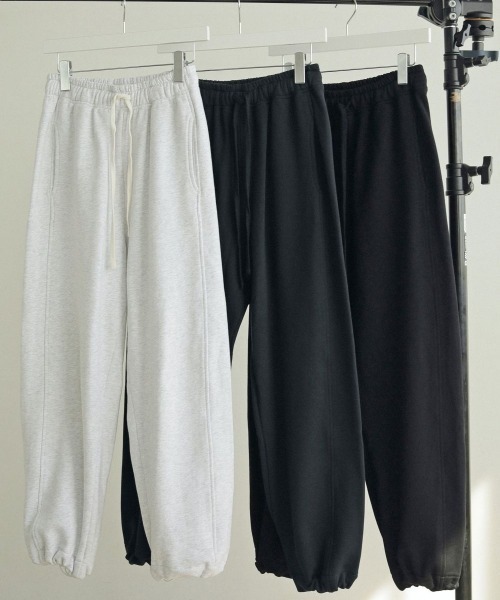 anuke（アンヌーク）の「anuke　Drawstring Sweat Pants ドローストリングスウェットパンツ/62420709（スウェットパンツ・レディース・グレー・36/38）」の13枚目の写真