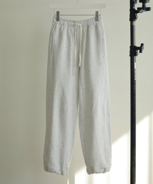 anuke（アンヌーク）の「anuke　Drawstring Sweat Pants ドローストリングスウェットパンツ/62420709（スウェットパンツ・レディース・グレー・36/38）」の14枚目の写真